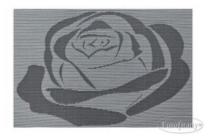 czarna podkładka dekoracyjna 30x45 ROSA EUROFIRANY