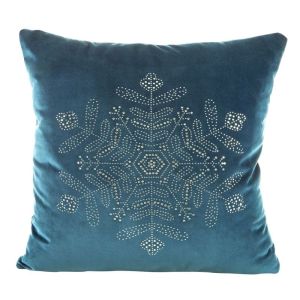 poszewka świąteczna GLAMOUR GRANAT 40x40 