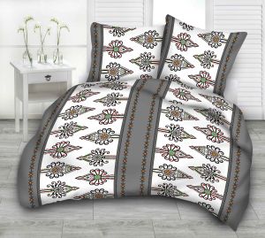 szara parzenica pościel bawełniana góralska 160x200 PREMIUM