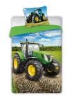 zielony traktor pościel bawełniana młodzieżowa TURBO 006