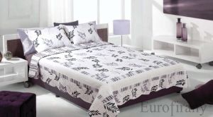 LISTKI narzuta na łóżko 170x210 + 50x70