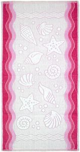 ręcznik kąpielowy FLORA OCEAN RÓŻOWY 380 G/M2 GRENO
