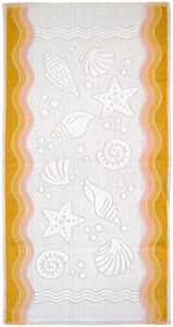 ręcznik kąpielowy FLORA OCEAN ŻÓŁTY 380 G/M2 GRENO