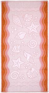 ręcznik kąpielowy FLORA OCEAN BRZOSKWINIOWY 380 G/M2 GRENO