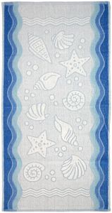 ręcznik kąpielowy FLORA OCEAN NIEBIESKI 380 G/M2 GRENO