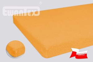 PRZEŚCIERADŁO FROTTE Z GUMKĄ 60x120 ŻÓŁTY