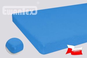 PRZEŚCIERADŁO FROTTE Z GUMKĄ 60x120 LAZUR