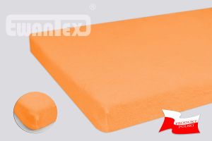 PRZEŚCIERADŁO FROTTE Z GUMKĄ 70x140 MORELA