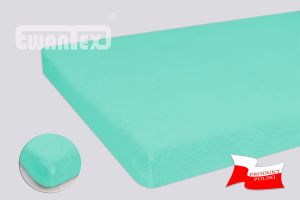 PRZEŚCIERADŁO FROTTE Z GUMKĄ 70x140 PISTACJA