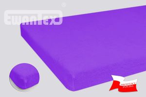 PRZEŚCIERADŁO FROTTE Z GUMKĄ 70x140 LAWENDA