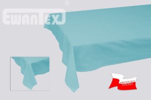 PRZEŚCIERADŁO BAWEŁNIANE BEZ GUMKI 160x220 TURKUS