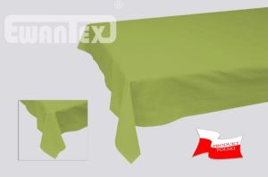 PRZEŚCIERADŁO BAWEŁNIANE BEZ GUMKI 200x220 OLIWKA