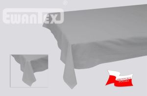 PRZEŚCIERADŁO BAWEŁNIANE BEZ GUMKI 200x220 SZARY