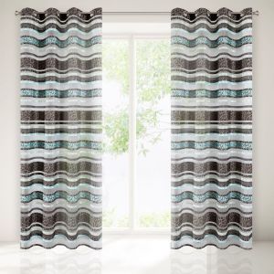 niebieska zasłona gotowa Alan 140x250