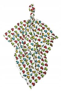 pieluszka bambusowa 75x75 AUTKA TEXPOL