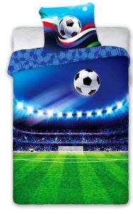 piłka pościel bawełniana 140x200 młodzieżowa boisko