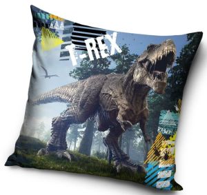 dinozaur poszewka mikrofibra 40x40 T-REX