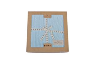 miętowy bawełniany kocyk TULLY 80x100 BABY MATEX