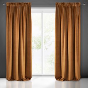 ruda zasłona gotowa VILLA 140x270 EUROFIRANY