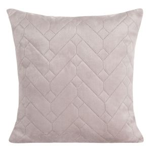 pudrowa poszewka VELVET dekoracyjna 40x40 LUIZ