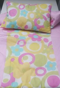 kwiatuszki pościel bawełniana 100x135 + 40x60 do łóżeczka