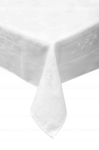 biały obrus apollo 130x180 JEDEKA