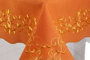 pomarańczowy obrus dekoracyjny spring 40x140 EUROFIRANY