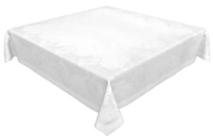 biały obrus plamoodporny 50x100 ORTEX