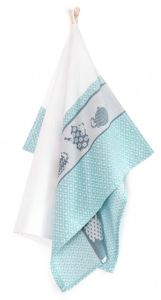 turkusowa bambusowa ściereczka kuchenna BARISTA ZWOLTEX