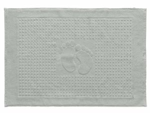 popielaty dywanik łazienkowy 50x70 stopki 650 g/m2 DARYMEX