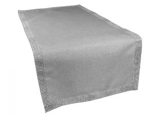 szary obrus MARGO 40x170 JEDEKA  