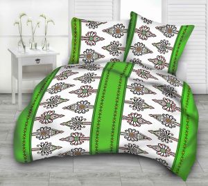 zielona parzenica pościel bawełniana góralska 160x200 PREMIUM 