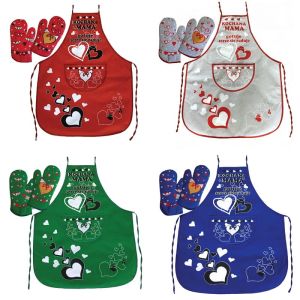 FARTUCH KUCHENNY DLA MAMY ROD DRUK