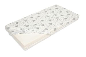 dmuchawce prześcieradło bawełniane drukowane z gumką 60x120 BABY MATEX