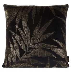 czarno złota poszewka dekoracyjna 45x45 BLINK EUROFIRANY