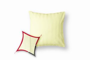 poszewka 40x40 MUSSO nowe złoto ADAMASZEK 2cm cm BAWEŁNA 100%  na zamek 