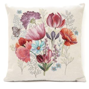 wiosna poszewka dekoracyjna gobelin 45x45 IRYS
