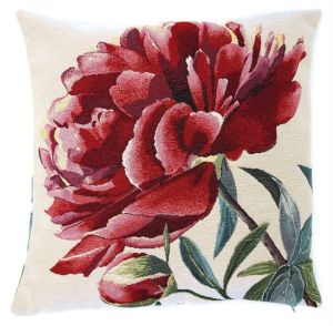 piwonia poszewka dekoracyjna gobelin 45x45 IRYS