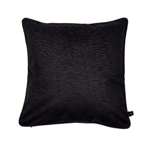 czarna poszewka welwetowa dekoracyjna PERFECT 45x45 CHIC HOME