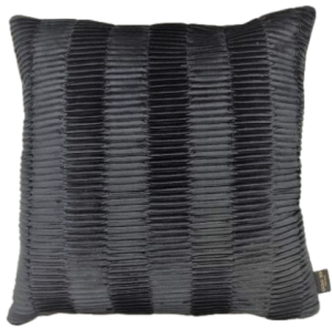 czarna poszewka welwetowa dekoracyjna SH 45x45 GOLD TEX