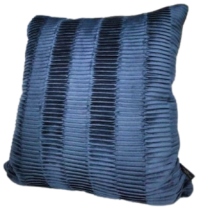 ciemno granatowa poszewka welwetowa dekoracyjna SH 45x45 GOLD TEX