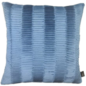 niebieska poszewka welwetowa dekoracyjna SH 45x45 GOLD TEX