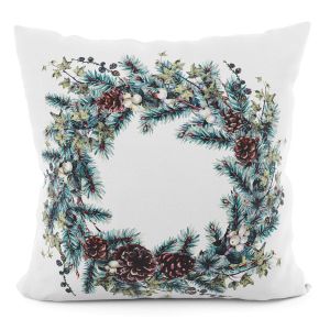 wianek boho poszewka dekoracyjna świąteczna 45x45 MARKIZETA