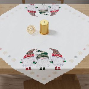 czerwono-zielony gnom bieżnik 79x79 MARKIZETA