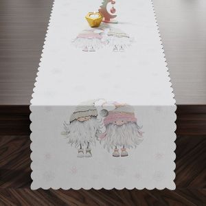 różowy gnom bieżnik 38x180 MARKIZETA