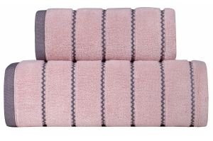 różany ręcznik kąpielowy OSCAR 550 G/M2 ZARATEX