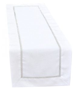 biały bieżnik MEGAN 40x140 JEDEKA