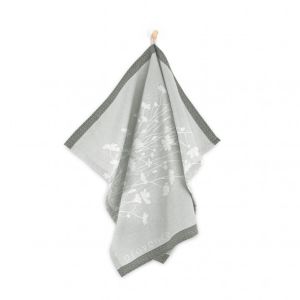 szara bawełniana ściereczka kuchenna provence le pre 50x70 ZWOLTEX