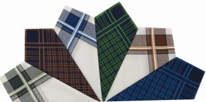 chusteczki do nosa męskie tacka eleganckie 3 sztuki 40x40 SAARA