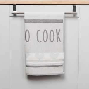 szara ścierka kuchenna 50x70 cook MARKIZETA
